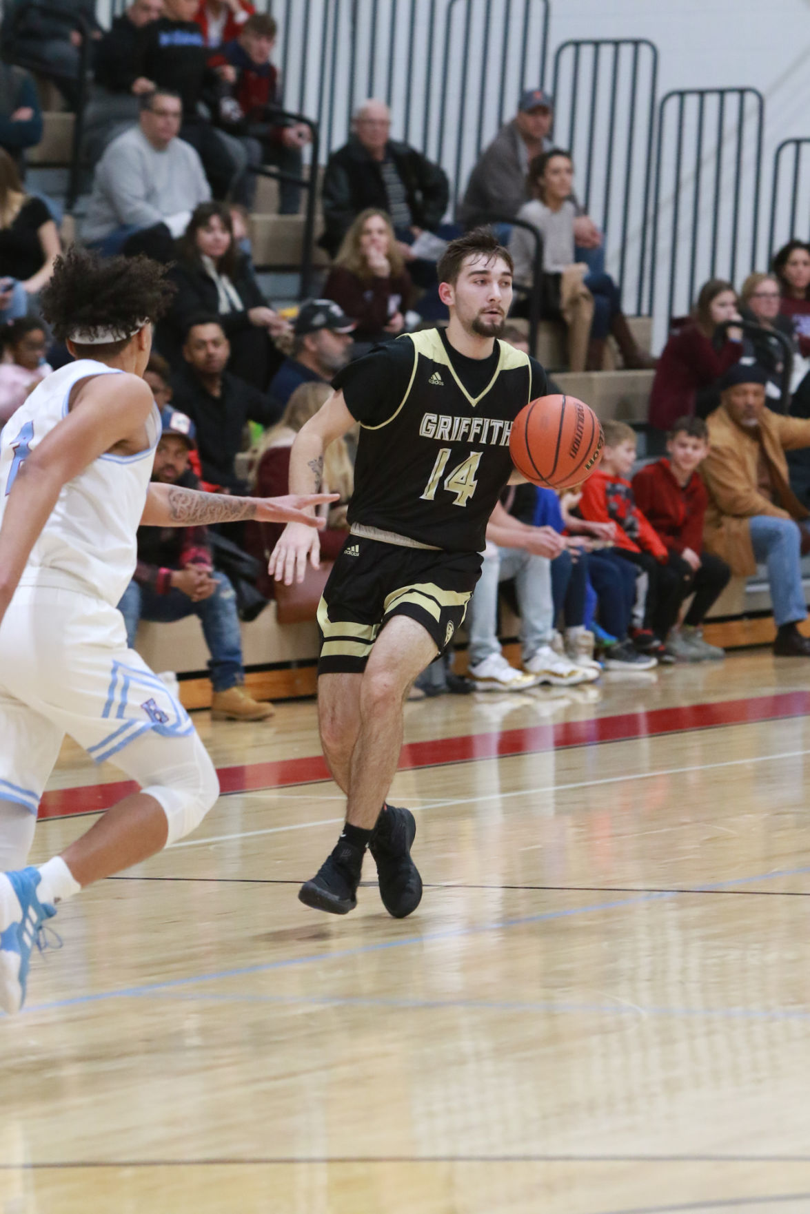 Gallery: Boys basketball - Griffith at Hanover Central